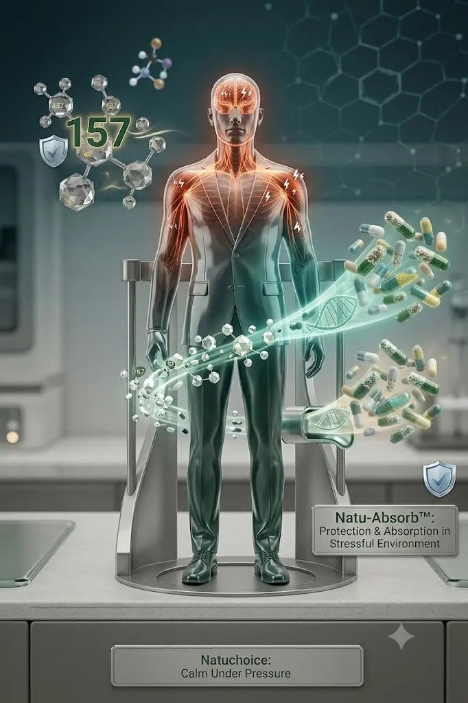The Silent Drain: How High Cortisol and Inflammation Stop Your Body from Healing natuchoice