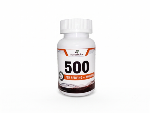 Natuchoice 500 Fitness & Vitality Support – 1000mcg, 120 Capsules (2-Pack) natuchoice